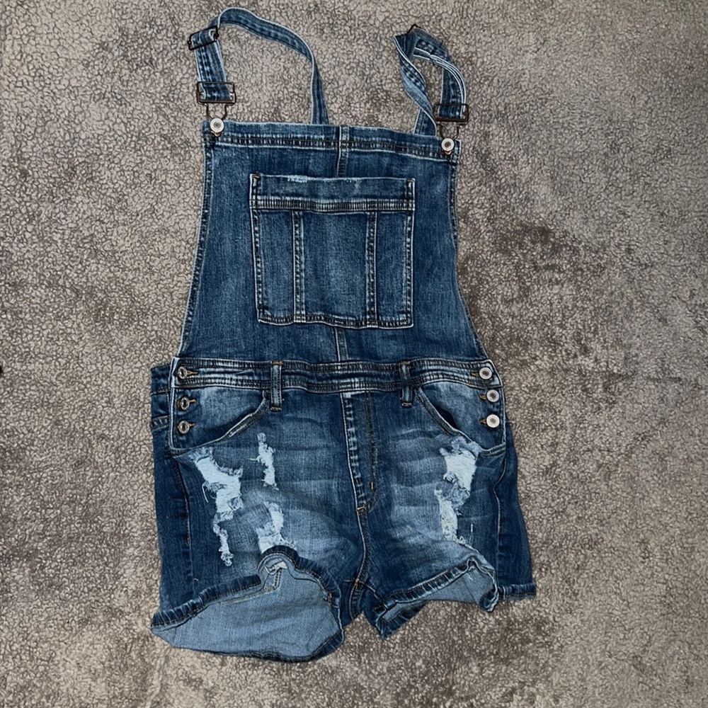 KanCan Overall Shorts